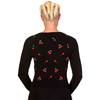 Dancing Days - Drive Me Crazy Cardigan - Noir/Rouge Product image